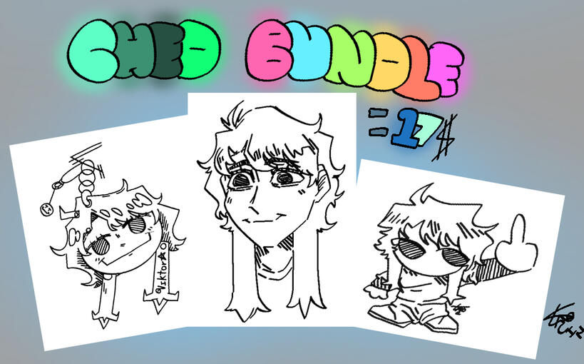 Ched Bundle Comms chibi/head